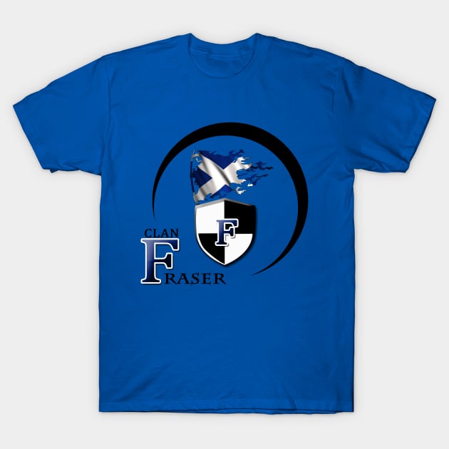 Outlander Clan Fraser T-Shirt by BigChief